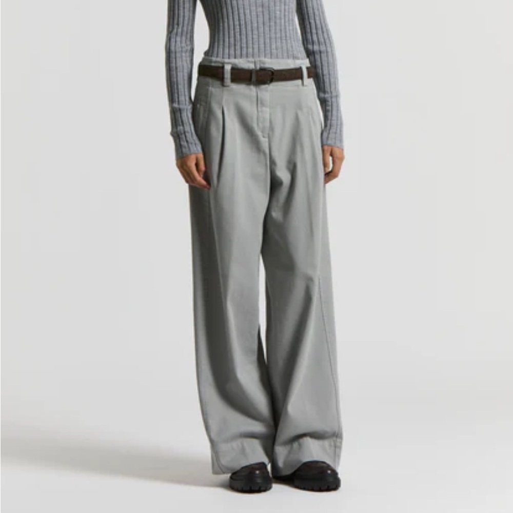Peserico Soft stretch cotton gabardine trousers